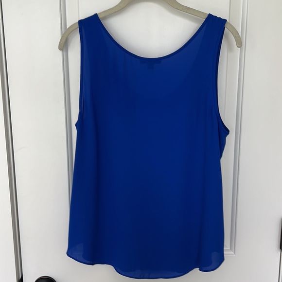 J. Crew blue tank top, size medium - Picture 4 of 4